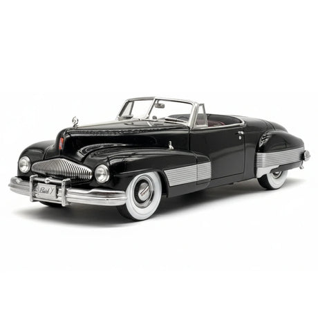 [SunStar] 1:18 Buick 1938 Y-Job Black Model Car Die-Cast