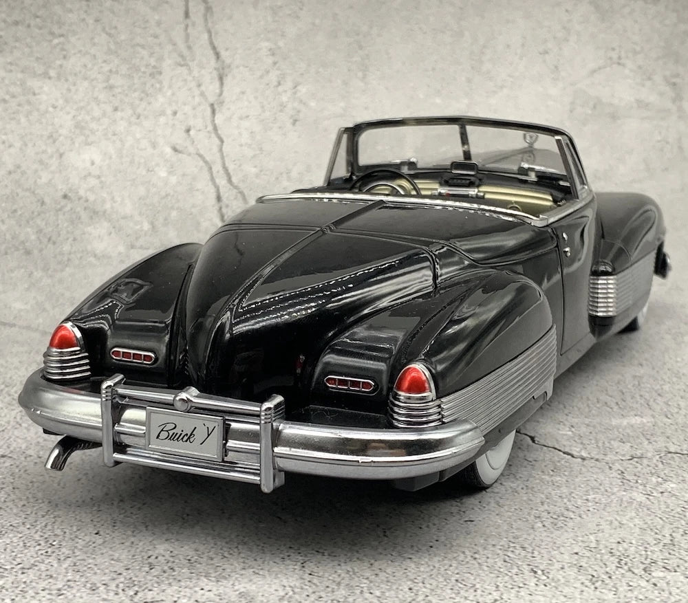 [SunStar] 1:18 Buick 1938 Y-Job Black Model Car Die-Cast