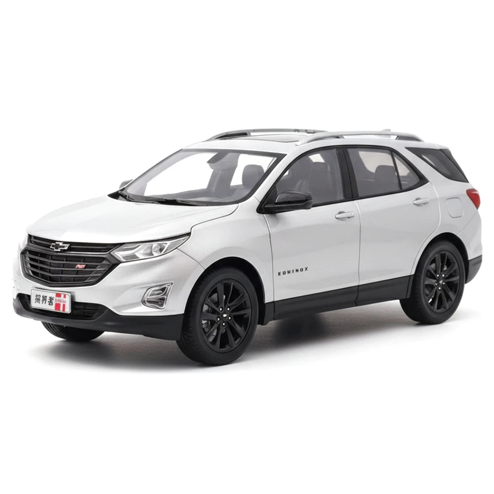 [OEM] 1:18 Chevrolet 2018 Equinox Redline argento modellino di auto Die-Cast