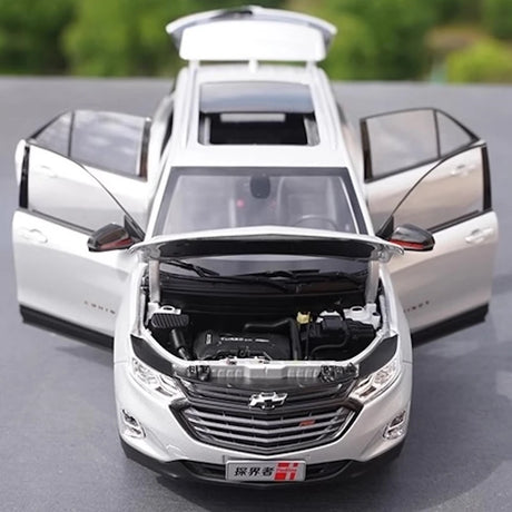 [OEM] 1:18 Chevrolet 2018 Equinox Redline Silver Model Car Die-Cast