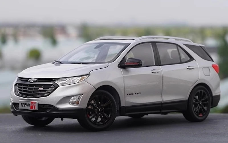 [OEM] 1:18 Chevrolet 2018 Equinox Redline argento modellino di auto Die-Cast