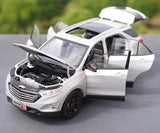 [OEM] 1:18 Chevrolet 2018 Equinox Redline Silver Model Car Die-Cast