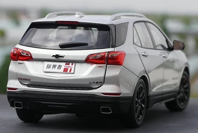 [OEM] 1:18 Chevrolet 2018 Equinox Redline Silver Model Car Die-Cast