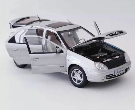 [OEM] 1:18 Citroen 1997 Xsara Silver Model Car Die-Cast