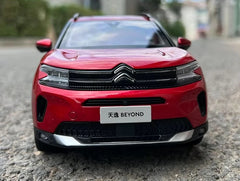 [OEM] 1:18 Citroen 2022 C5 Aircross Beyond Red Model Car Die-Cast