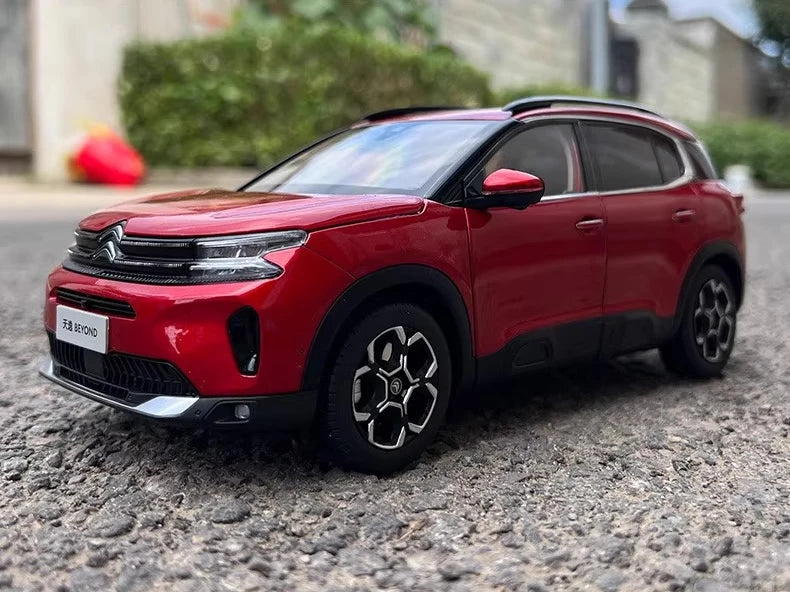 [OEM] 1:18 Citroen 2022 C5 Aircross Beyond Red Model Car Die-Cast