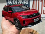 [OEM] 1:18 Citroen 2022 C5 Aircross Beyond Red Model Car Die-Cast