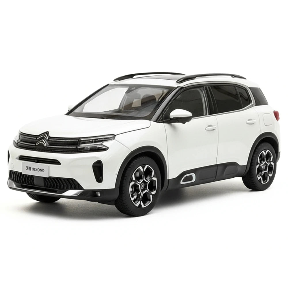 [OEM] 1:18 Citroen 2022 C5 Aircross Beyond White Model Car Die-Cast