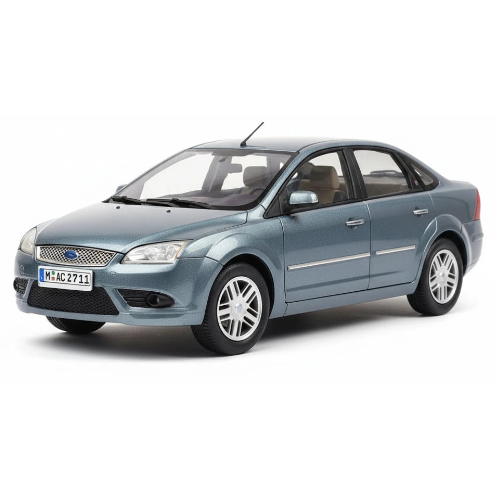 [OEM] 1:18 Ford 2005 Focus Gray Model Car Die-Cast