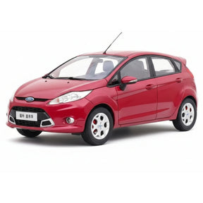 [OEM] 1:18 Ford 2008 Fiesta röd modellbil Die-Cast