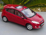 [OEM] 1:18 Ford 2008 Fiesta röd modellbil Die-Cast
