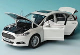 [OEM] 1:18 Ford 2012 Mondeo White Model Car Die-Cast