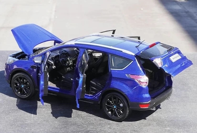 [OEM] 1:18 Ford 2017 Kuga ST-Line Blue Model Car Die-Cast
