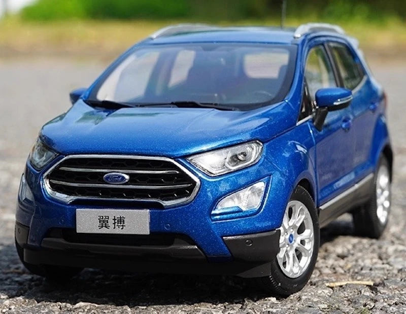 [OEM] 1:18 Ford 2018 EcoSport Blue Model Car Die-Cast