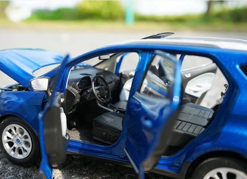 [OEM] 1:18 Ford 2018 EcoSport Blue Model Car Die-Cast