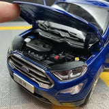 [OEM] 1:18 Ford 2018 EcoSport Blue Model Car Die-Cast
