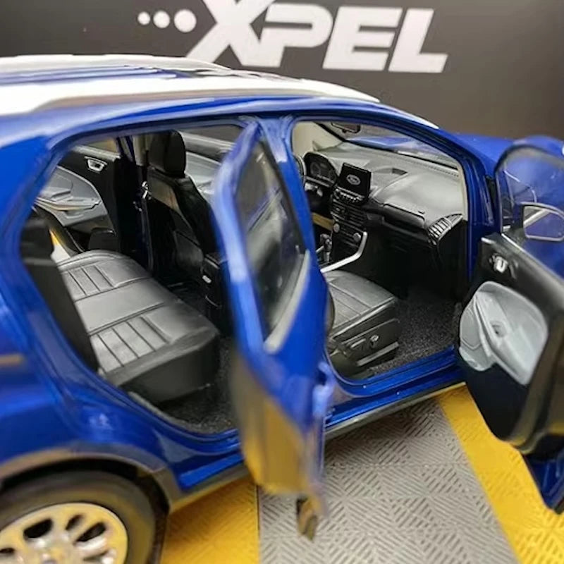 [OEM] 1:18 Ford 2018 EcoSport Blue Model Car Die-Cast