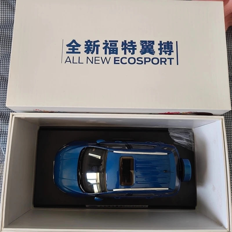 [OEM] 1:18 Ford 2018 EcoSport Blue Model Car Die-Cast