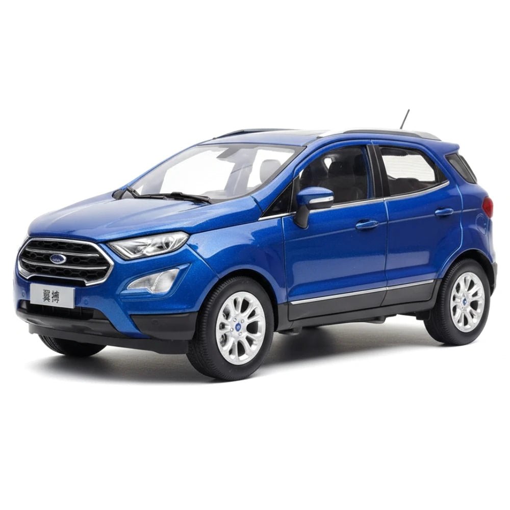 [OEM] 1:18 Ford 2018 EcoSport Blue Model Car Die-Cast