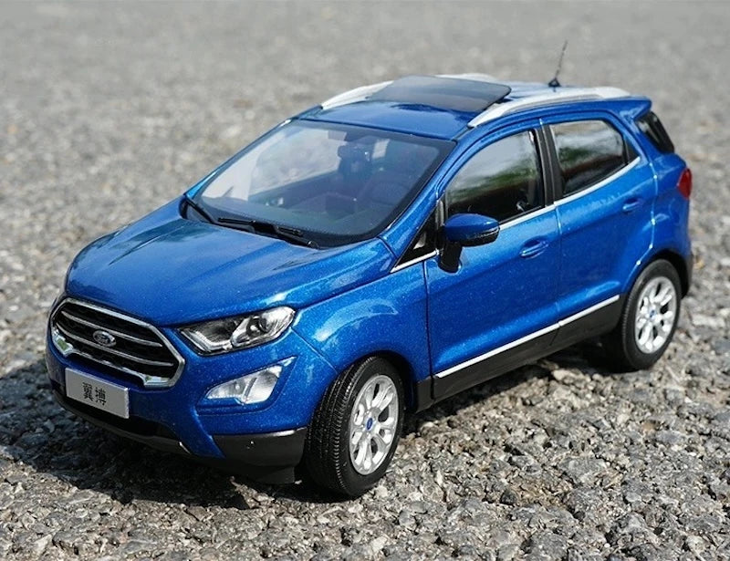 [OEM] 1:18 Ford 2018 EcoSport Blue Model Car Die-Cast