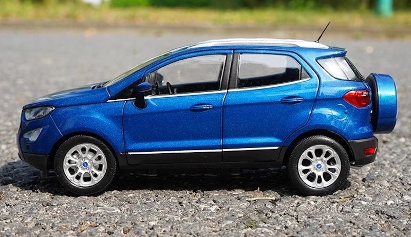 [OEM] 1:18 Ford 2018 EcoSport Blue Model Car Die-Cast
