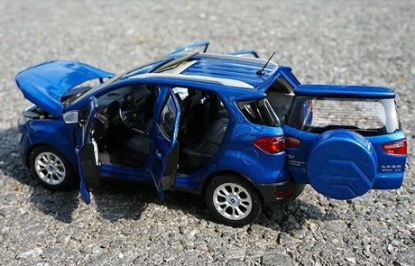 [OEM] 1:18 Ford 2018 EcoSport Blue Model Car Die-Cast