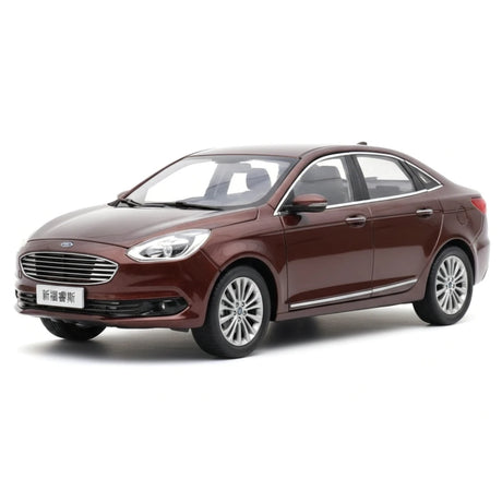 [OEM] 1:18 Ford 2019 Escort Red Model Car Die-Cast