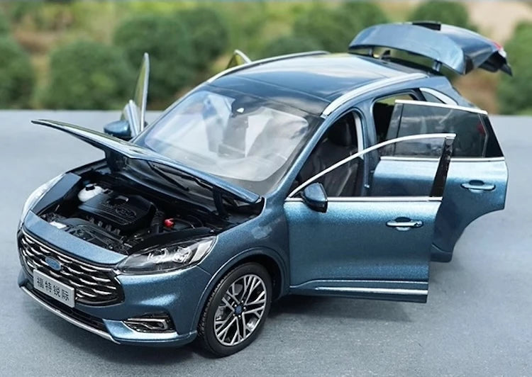 [OEM] 1:18 Ford 2020 Escape Blue Model Car Die-Cast