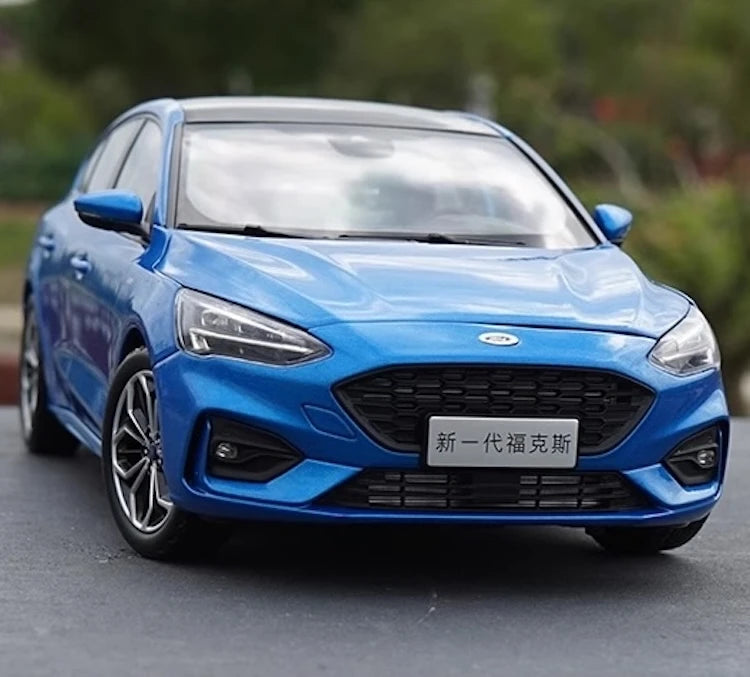 [OEM] 1:18 Ford 2020 Focus Blue Model Car Die-Cast