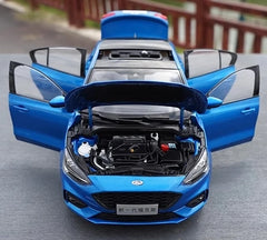 [OEM] 1:18 Ford 2020 Focus Blue Model Car Die-Cast
