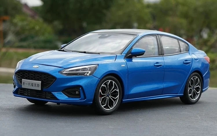 [OEM] 1:18 Ford 2020 Focus Blue Model Car Die-Cast