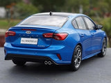 [OEM] 1:18 Ford 2020 Focus Blue Model Car Die-Cast
