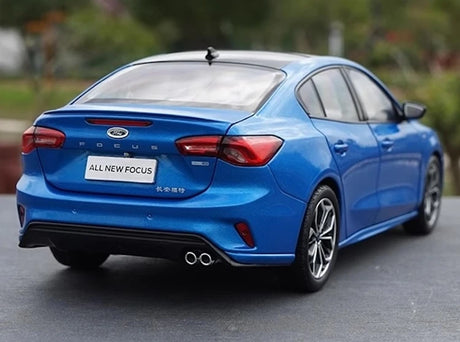 [OEM] 1:18 Ford 2020 Focus Blue Model Car Die-Cast