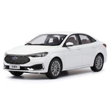 [OEM] 1:18 Ford 2022 Escort White Model Car Die-Cast