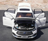 [OEM] 1:18 Ford 2022 Escort White Model Car Die-Cast