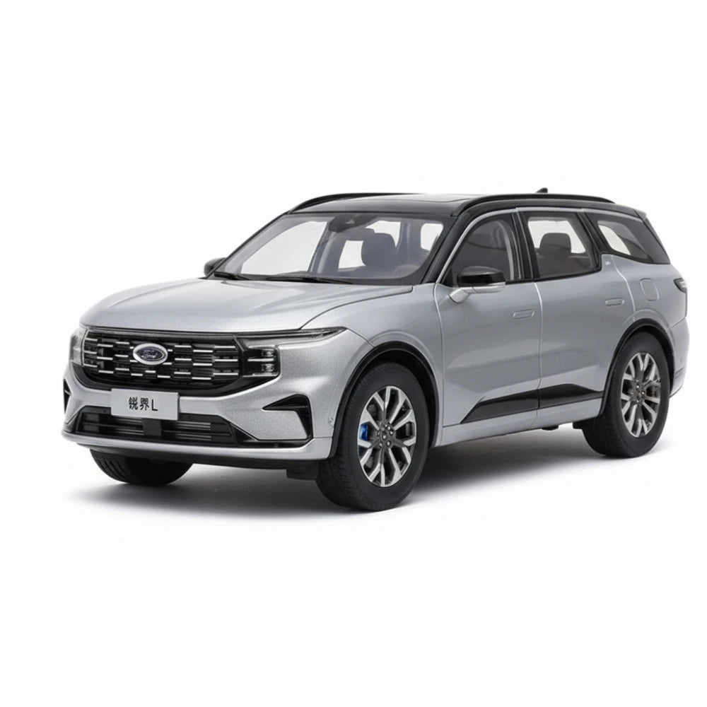 [OEM] 1:18 Ford 2023 Edge grigio modellino di auto Die-Cast