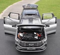 [OEM] 1:18 Ford 2023 Edge grigio modellino di auto Die-Cast