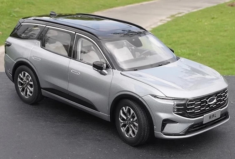 [OEM] 1:18 Ford 2023 Edge grigio modellino di auto Die-Cast