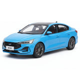 [OEM] 1:18 Ford 2022 Focus Blue Model Car Die-Cast