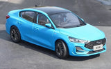 [OEM] 1:18 Ford 2022 Focus Blue Model Car Die-Cast