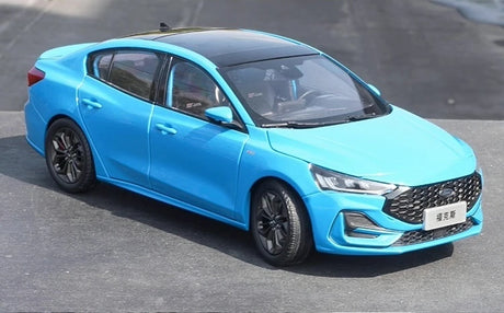 [OEM] 1:18 Ford 2022 Focus Blue Model Car Die-Cast