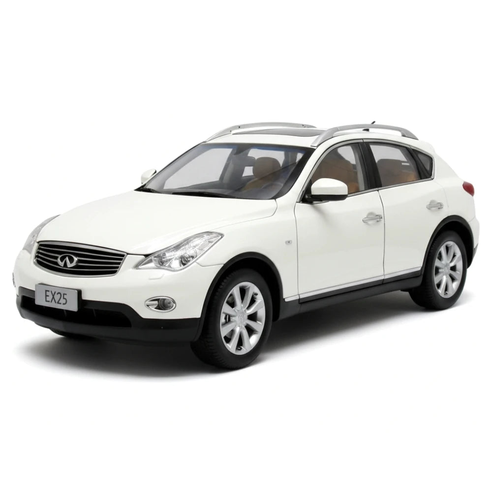 [OEM] 1:18 Infiniti 2011 EX25 White Model Car Die-Cast