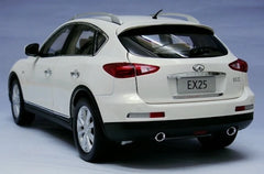 [OEM] 1:18 Infiniti 2011 EX25 White Model Car Die-Cast