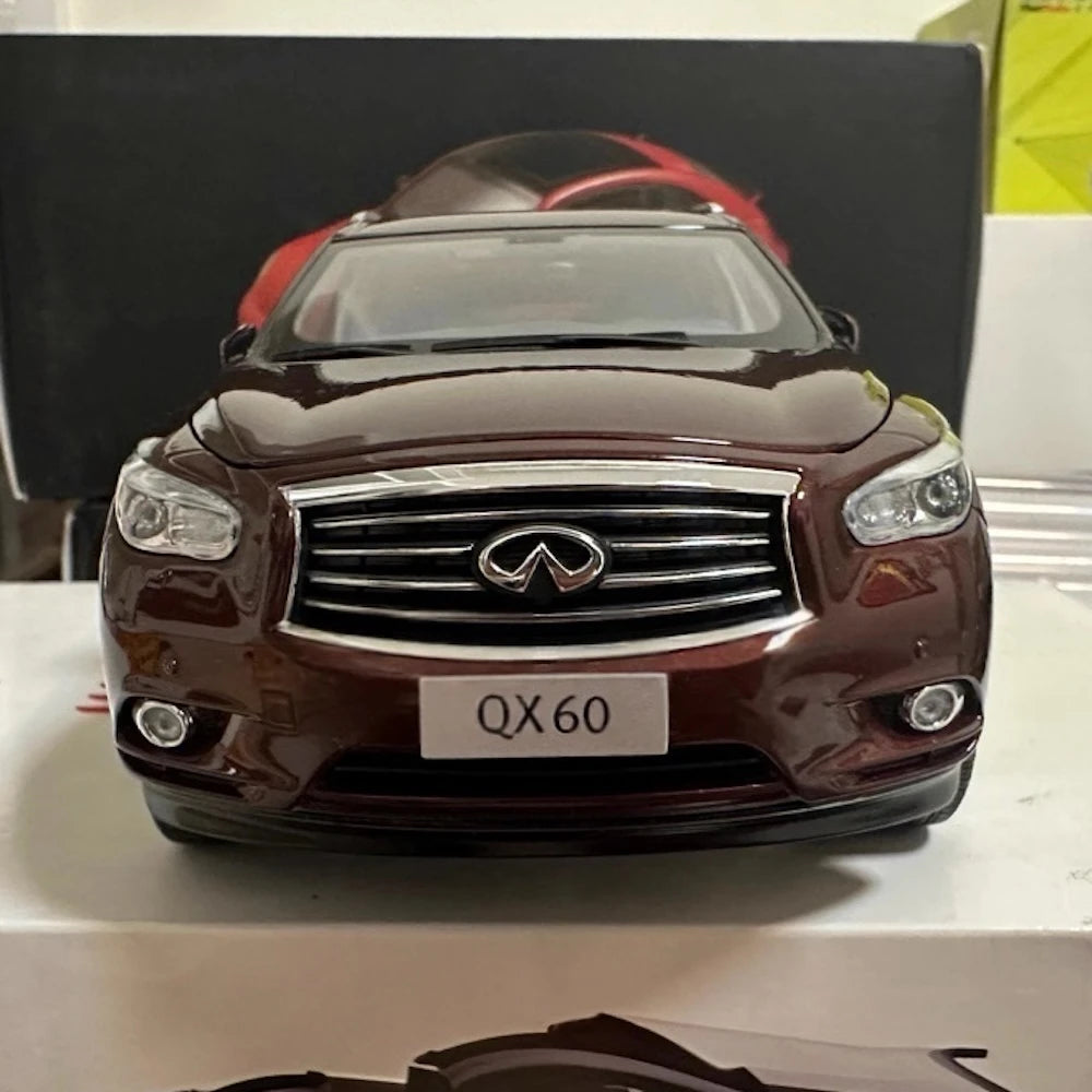 [OEM] 1:18 Infiniti 2014 QX60 Wine Model Car Die-Cast