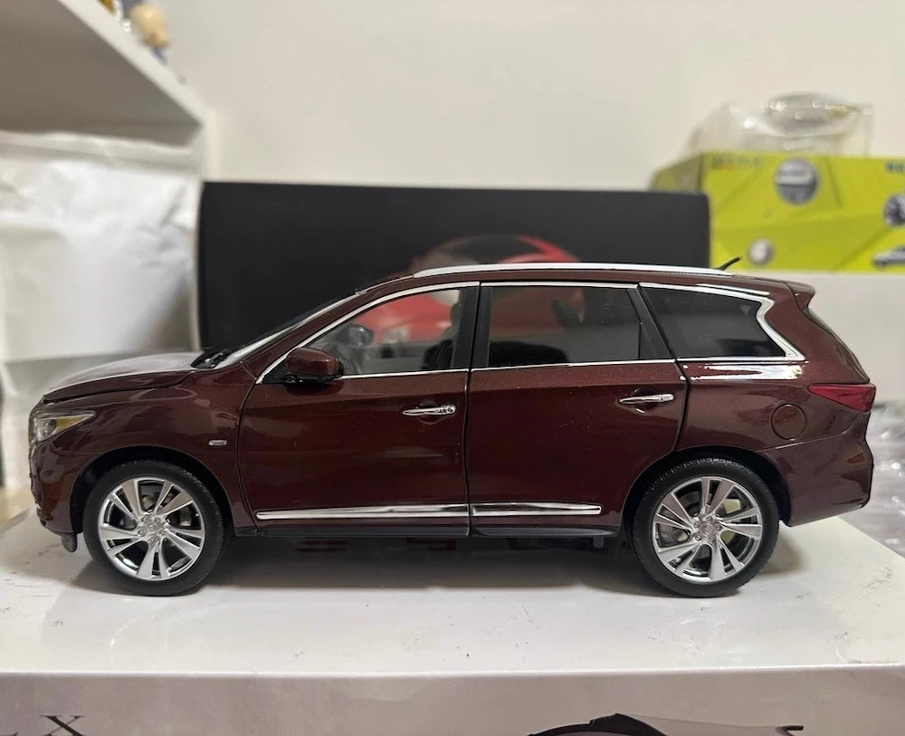 [OEM] 1:18 Infiniti 2014 QX60 Wine Model Car Die-Cast
