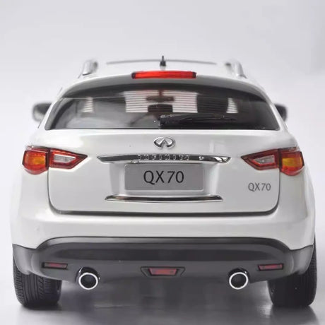 [OEM] 1:18 Infiniti 2014 QX70 White Model Car Die-Cast