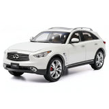 [OEM] 1:18 Infiniti 2014 QX70 blanc voiture miniature Die-Cast