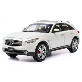 [OEM] 1:18 Infiniti 2014 QX70 blanc voiture miniature Die-Cast