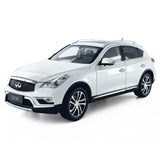 [OEM] 1:18 Infiniti 2015 QX50 ホワイト モデルカー Die-Cast