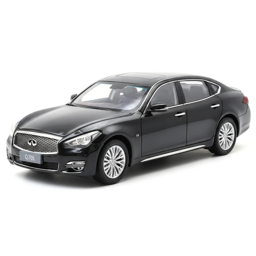 [OEM] 1:18 Infiniti 2017 Q70L Black Model Car Die-Cast